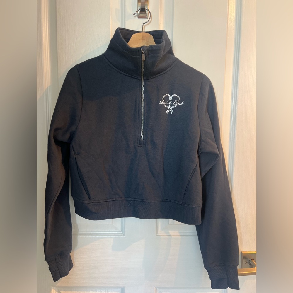 All in Motion Navy Blue Core Fleece Half-Zip XS